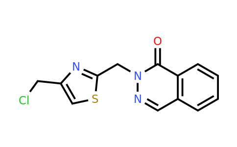 2-{[4-(chloromethyl)-1,3-thiazol-2-yl]methyl}-1,2-dihydrophthalazin-1-one
