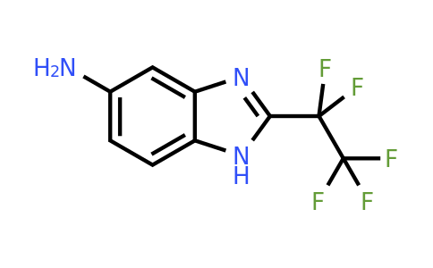 1094485-69-4 | 2-(Pentafluoroethyl)-1h-1,3-benzodiazol-5-amine