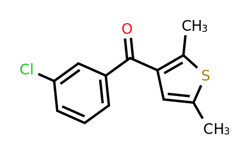 1094499-32-7 | (3-Chlorophenyl)(2,5-dimethylthiophen-3-yl)methanone