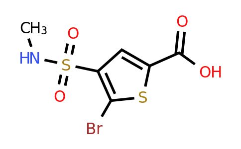 1094550-30-7 | 5-Bromo-4-(methylsulfamoyl)thiophene-2-carboxylic acid
