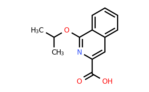 1094553-97-5 | 1-(Propan-2-yloxy)isoquinoline-3-carboxylic acid