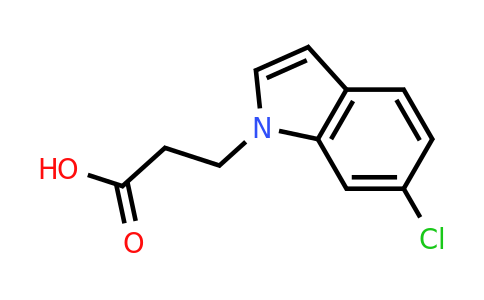 1094641-37-8 | 3-(6-Chloro-1h-indol-1-yl)propanoic acid