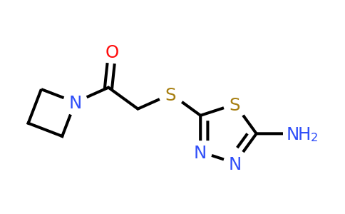 1094687-58-7 | 2-((5-Amino-1,3,4-thiadiazol-2-yl)thio)-1-(azetidin-1-yl)ethan-1-one