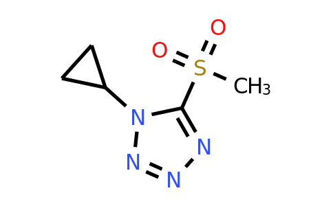 1094755-11-9 | 1-Cyclopropyl-5-methanesulfonyl-1h-1,2,3,4-tetrazole