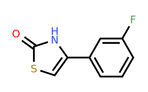 1095110-42-1 | 4-(3-Fluorophenyl)-2,3-dihydro-1,3-thiazol-2-one