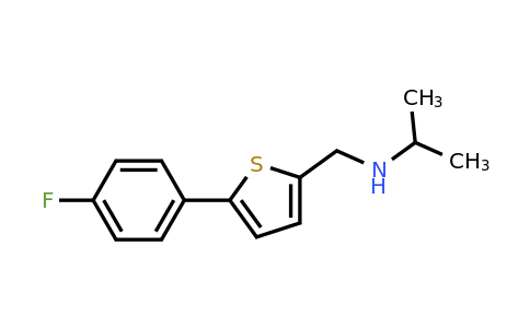 1095140-49-0 | {[5-(4-fluorophenyl)thiophen-2-yl]methyl}(propan-2-yl)amine