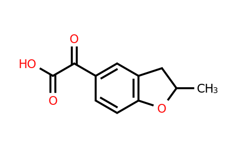 1095512-53-0 | 2-(2-Methyl-2,3-dihydrobenzofuran-5-yl)-2-oxoacetic acid