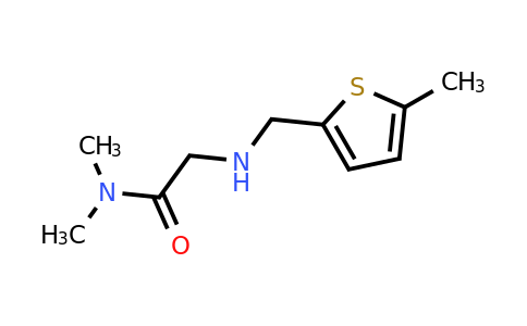1095519-56-4 | n,n-Dimethyl-2-(((5-methylthiophen-2-yl)methyl)amino)acetamide