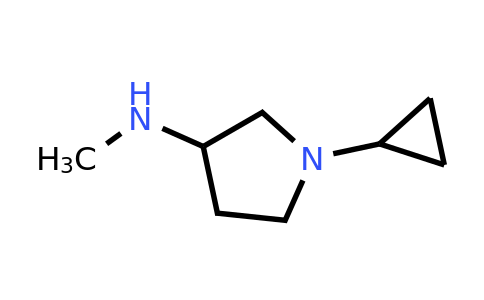 1-Cyclopropyl-N-methylpyrrolidin-3-amine