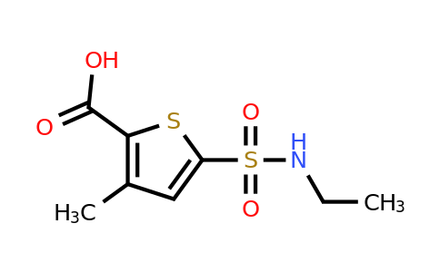 1096321-53-7 | 5-(n-Ethylsulfamoyl)-3-methylthiophene-2-carboxylic acid