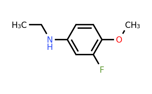 1096888-06-0 | n-Ethyl-3-fluoro-4-methoxyaniline