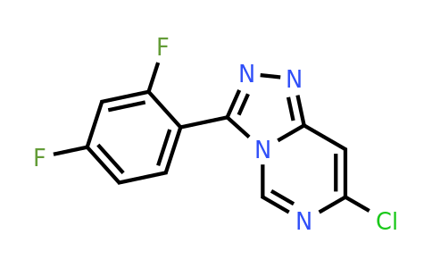1096926-23-6 | 7-Chloro-3-(2,4-difluorophenyl)-[1,2,4]triazolo[4,3-c]pyrimidine