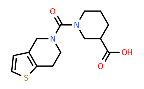 1096943-94-0 | 1-{4h,5h,6h,7h-thieno[3,2-c]pyridine-5-carbonyl}piperidine-3-carboxylic acid
