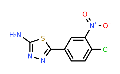 109702-87-6 | 5-(4-Chloro-3-nitrophenyl)-1,3,4-thiadiazol-2-amine
