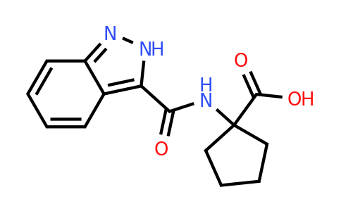 1097127-74-6 | 1-(2h-Indazole-3-amido)cyclopentane-1-carboxylic acid