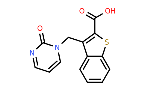 1097129-82-2 | 3-((2-Oxopyrimidin-1(2h)-yl)methyl)benzo[b]thiophene-2-carboxylic acid