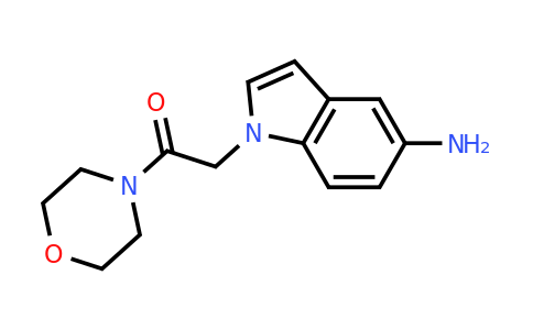 1097161-86-8 | 2-(5-Amino-1h-indol-1-yl)-1-(morpholin-4-yl)ethan-1-one