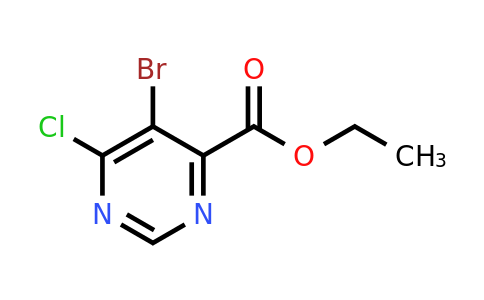 1097250-94-6 | Ethyl 5-bromo-6-chloropyrimidine-4-carboxylate