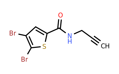 1097429-88-3 | 4,5-Dibromo-N-(prop-2-yn-1-yl)thiophene-2-carboxamide