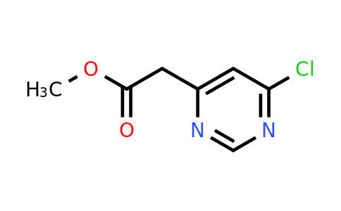 1097779-00-4 | Methyl 2-(6-chloropyrimidin-4-yl)acetate