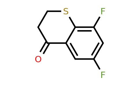 1097779-72-0 | 6,8-Difluorothiochroman-4-one
