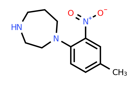 1097784-29-6 | 1-(4-Methyl-2-nitrophenyl)-1,4-diazepane