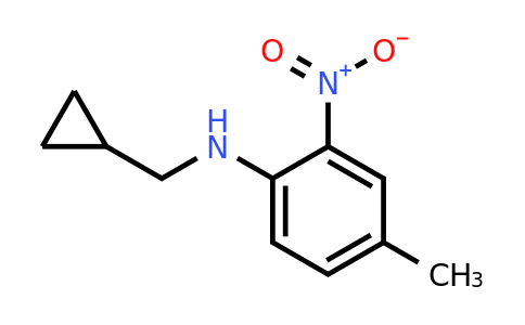 1097784-66-1 | n-(Cyclopropylmethyl)-4-methyl-2-nitroaniline