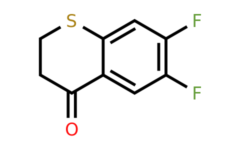 1097802-78-2 | 6,7-Difluoro-3,4-dihydro-2h-1-benzothiopyran-4-one