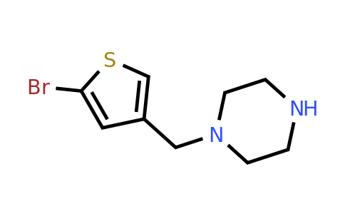 1097812-02-6 | 1-((5-Bromothiophen-3-yl)methyl)piperazine