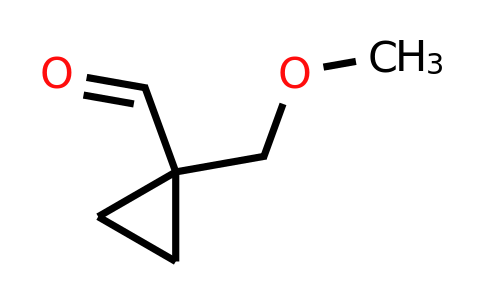 1-(Methoxymethyl)cyclopropane-1-carbaldehyde