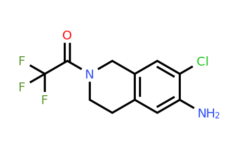 1097922-04-7 | 1-(6-Amino-7-chloro-3,4-dihydroisoquinolin-2(1h)-yl)-2,2,2-trifluoroethanone