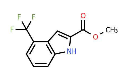 1098340-27-2 | Methyl 4-(trifluoromethyl)-1H-indole-2-carboxylate