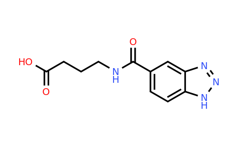 1098365-67-3 | 4-(1h-1,2,3-Benzotriazol-5-ylformamido)butanoic acid