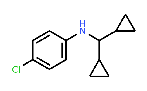 4-Chloro-N-(dicyclopropylmethyl)aniline