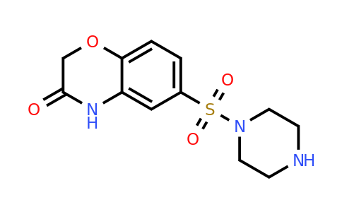 1099030-05-3 | 6-(Piperazin-1-ylsulfonyl)-2h-benzo[b][1,4]oxazin-3(4h)-one