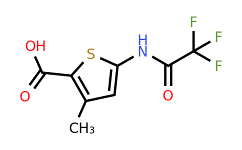 1099031-71-6 | 3-Methyl-5-(2,2,2-trifluoroacetamido)thiophene-2-carboxylic acid