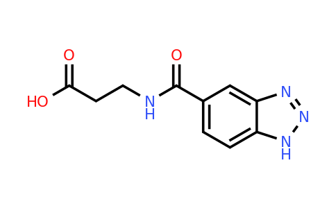 1099152-06-3 | 3-(1h-1,2,3-Benzotriazol-5-ylformamido)propanoic acid