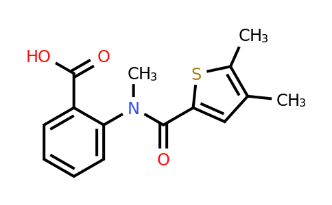 1099164-46-1 | 2-(n-Methyl4,5-dimethylthiophene-2-amido)benzoic acid