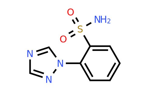1099632-72-0 | 2-(1h-1,2,4-Triazol-1-yl)benzenesulfonamide