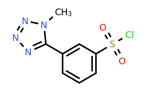 1099660-66-8 | 3-(1-Methyl-1h-1,2,3,4-tetrazol-5-yl)benzene-1-sulfonyl chloride