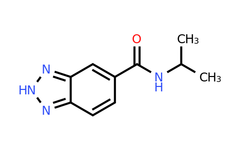 1099754-69-4 | n-Isopropyl-2h-benzo[d][1,2,3]triazole-5-carboxamide