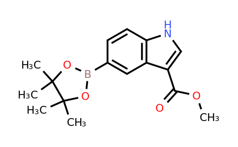 1100052-63-8 | Methyl 5-(4,4,5,5-tetramethyl-1,3,2-dioxaborolan-2-yl)-1H-indole-3-carboxylate