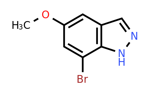 1100214-10-5 | 7-Bromo-5-methoxy-1H-indazole