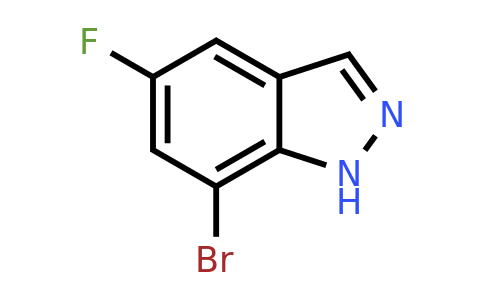 1100214-35-4 | 7-Bromo-5-fluoro-1H-indazole