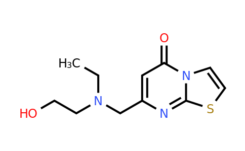 1100240-22-9 | 7-((Ethyl(2-hydroxyethyl)amino)methyl)-5h-thiazolo[3,2-a]pyrimidin-5-one
