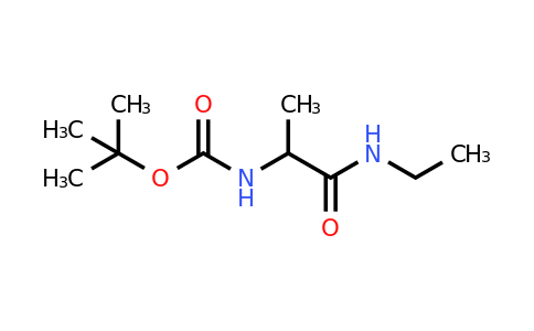 1101135-76-5 | tert-Butyl (1-(ethylamino)-1-oxopropan-2-yl)carbamate