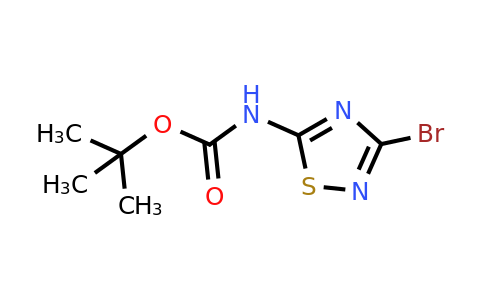 1101173-94-7 | tert-Butyl (3-bromo-1,2,4-thiadiazol-5-yl)carbamate