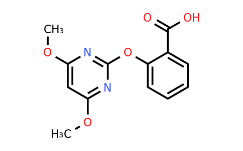 110284-78-1 | 2-((4,6-Dimethoxypyrimidin-2-yl)oxy)benzoic acid