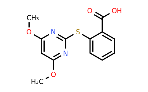 110284-79-2 | 2-((4,6-Dimethoxypyrimidin-2-yl)thio)benzoic acid