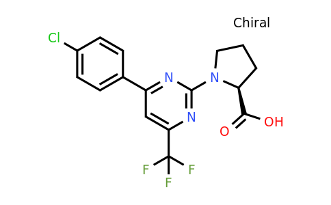 1102852-18-5 | (4-(4-Chlorophenyl)-6-(trifluoromethyl)pyrimidin-2-yl)-L-proline